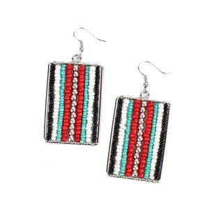 Colorful Seed Bead Earrings